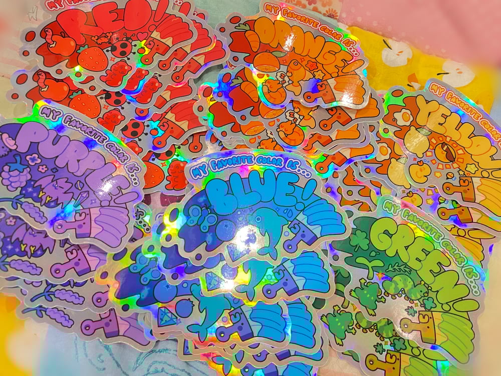 Image of Favorite Color Stickers