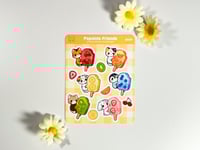 Image 1 of Popsicle Friends Sticker Sheet #MFS015