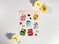 Image 1 of Pocki Friends Sticker Sheet #MFS016
