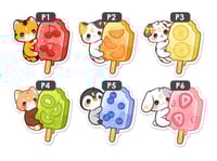 Image 2 of Popsicle Friends Sticker