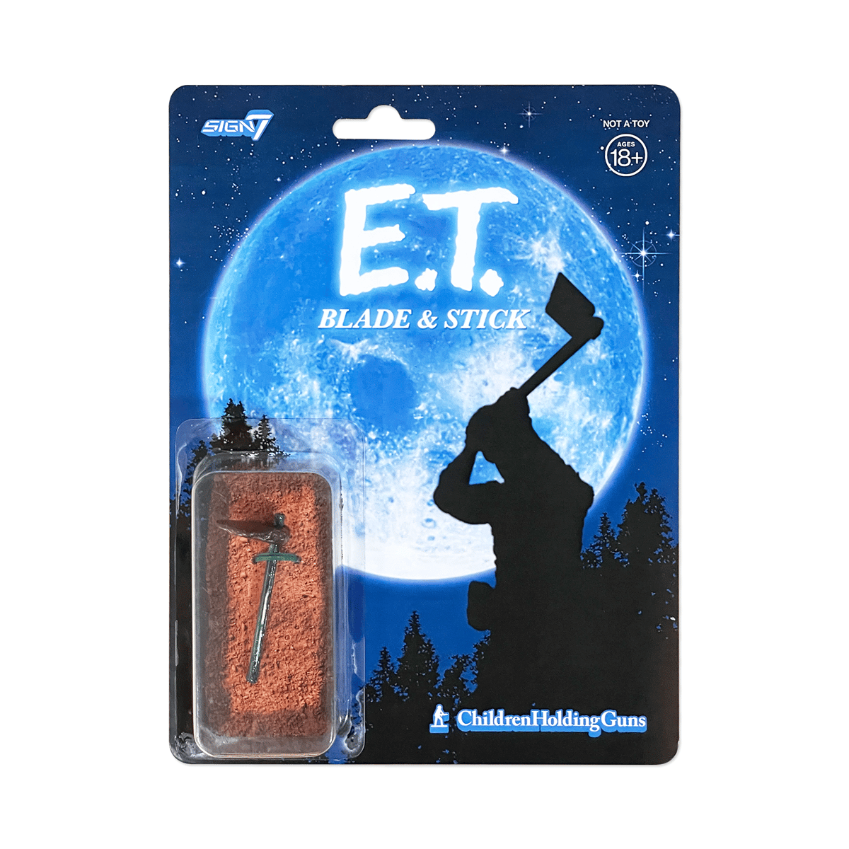 Image of E.T. Blade & Stick (Collectible Art Toy)