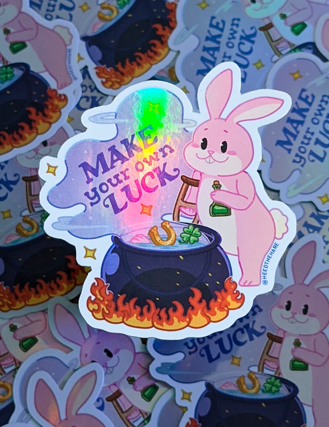 Make Your Own Luck Rabbit 