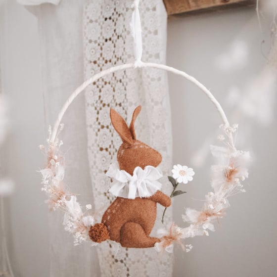 Image of Suspension Lapinette et Pâquerette