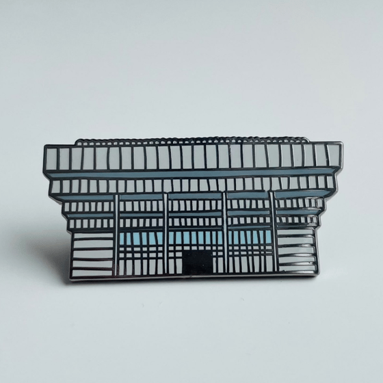 Image of CENTRAL LIBRARY PIN BADGE