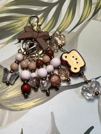 Image 5 of Kare Bear (Brown) Key Charm