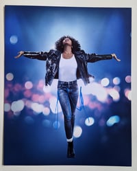 Image 1 of Naomi Ackie Whitney Houston Signed 10x8 Photo
