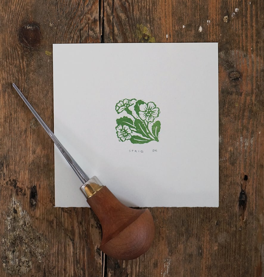 Image of Sprig - Tiny Lino