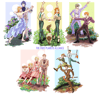 [IN STOCK] Legend of the Galactic Heroes Dancing Prints