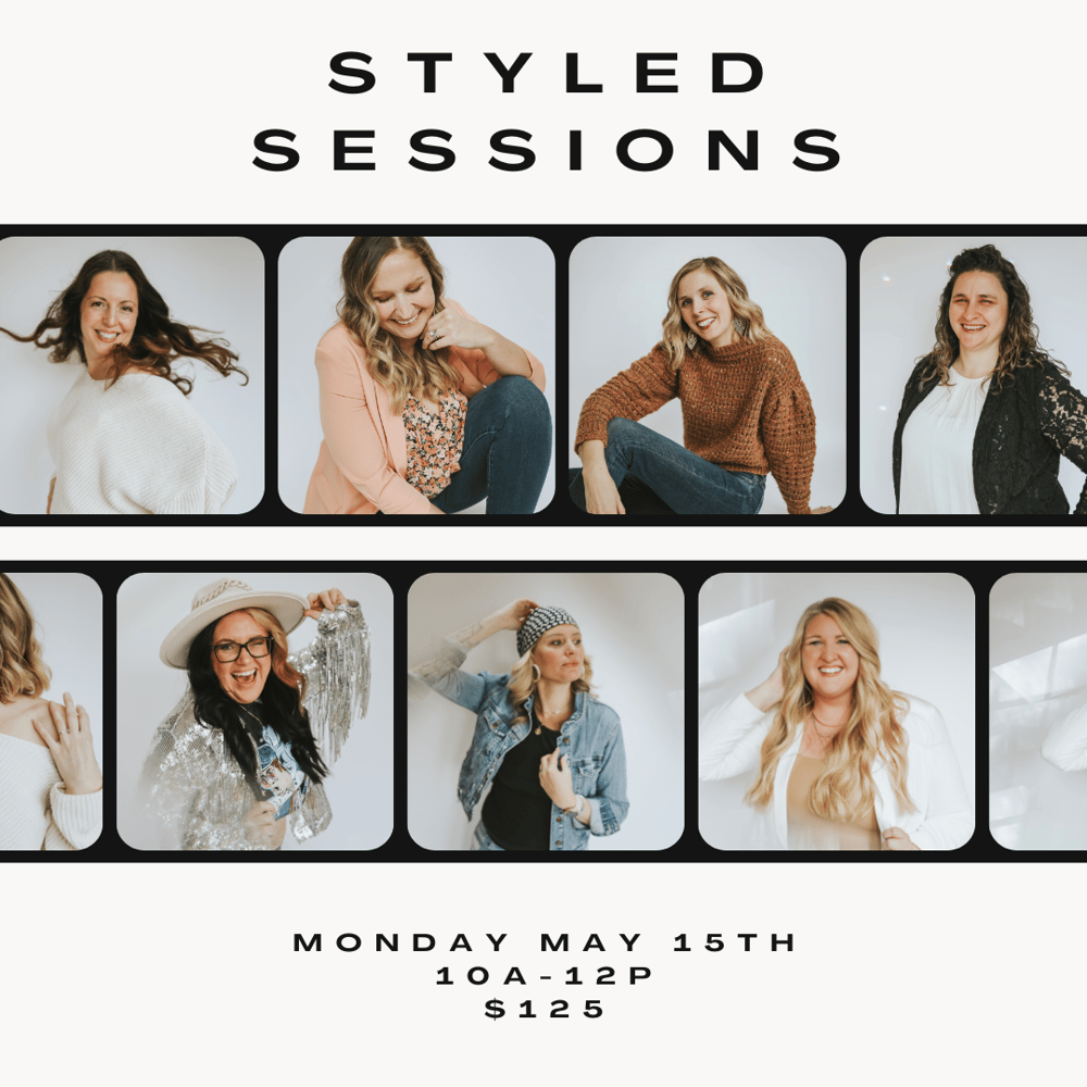 Image of MAY 15th STYLED SESSION EVENT