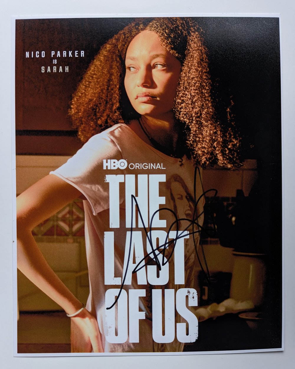The Last Of Us Nico Parker Signed 10x8 Photo