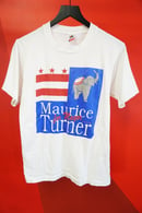 Image 1 of (S/M) 1990 Maurice Turner For Mayor Single Stitch T-Shirt