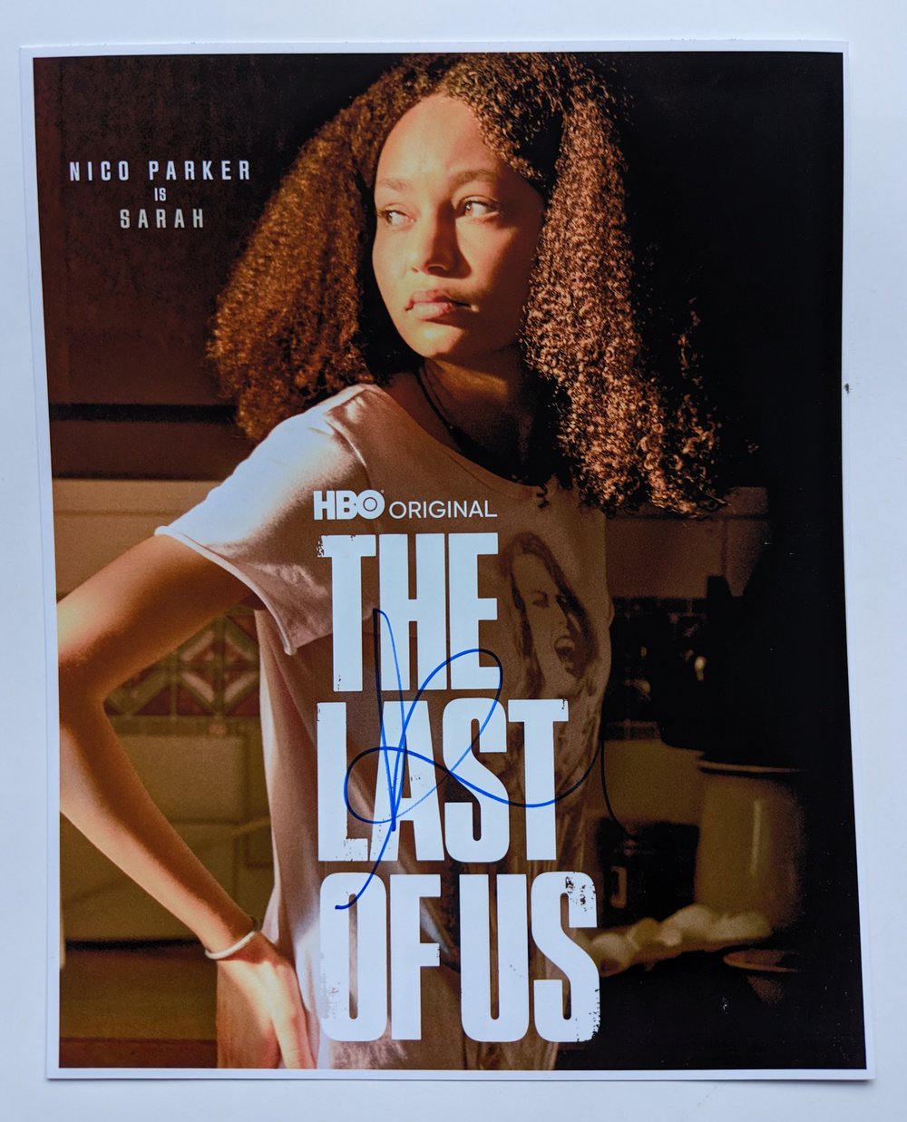 Nico Parker The Last Of Us Signed 108 Photo