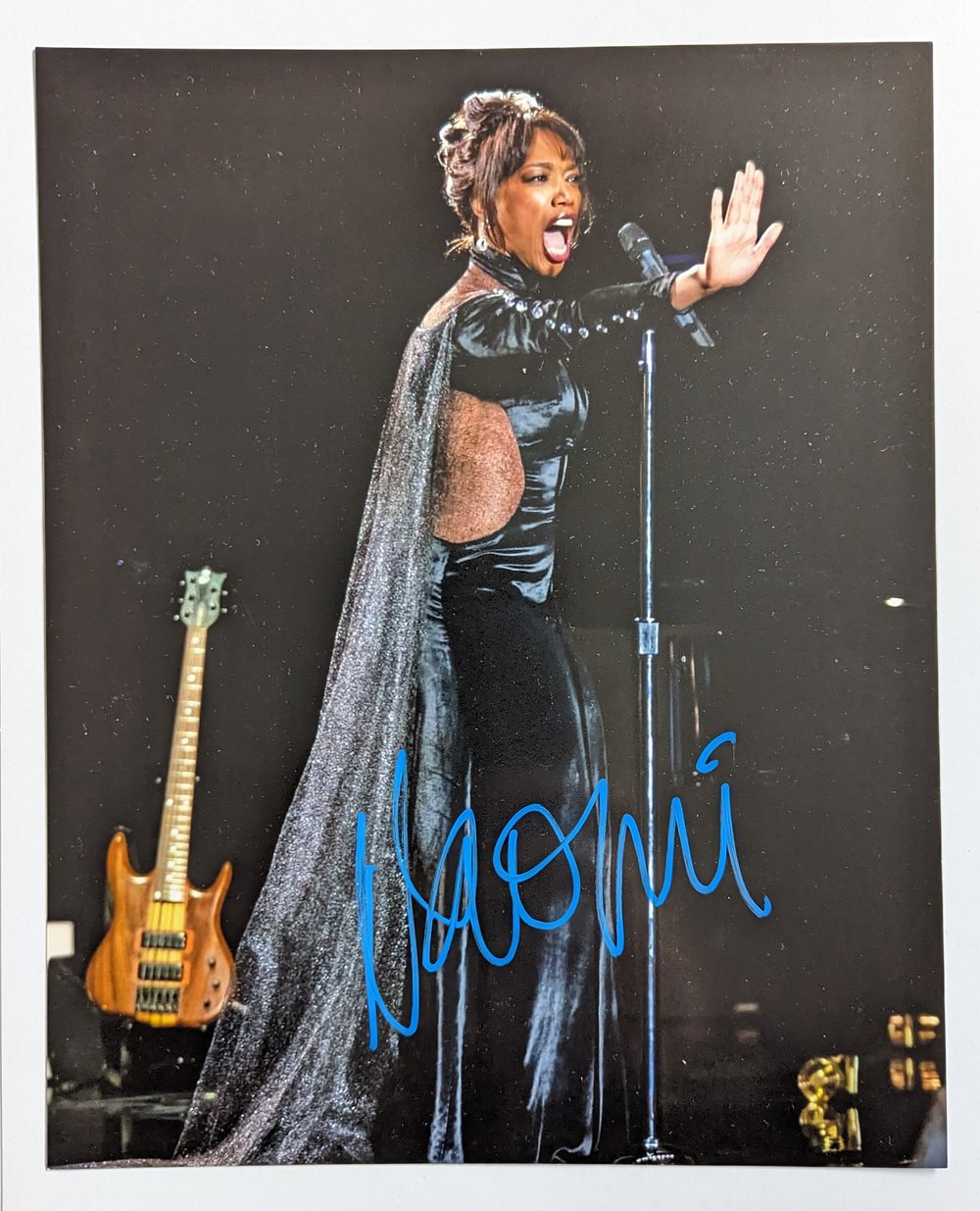Naomi Ackie Signed Whitney Houston 10x8 Photograph