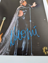 Image 2 of Naomi Ackie Signed Whitney Houston 10x8 Photograph