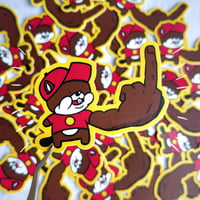 Image 1 of Beaver Vinyl Sticker