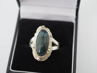 Image 1 of Layered moss agate