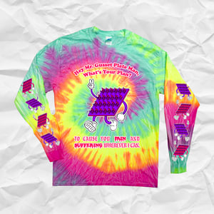 Mr Gusset Plate Man - Tie Dye