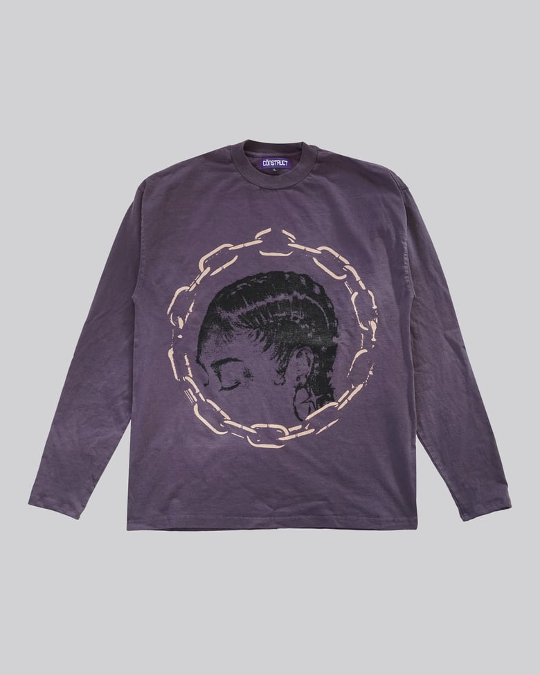 Image of Mauve Chainlink LS Tee