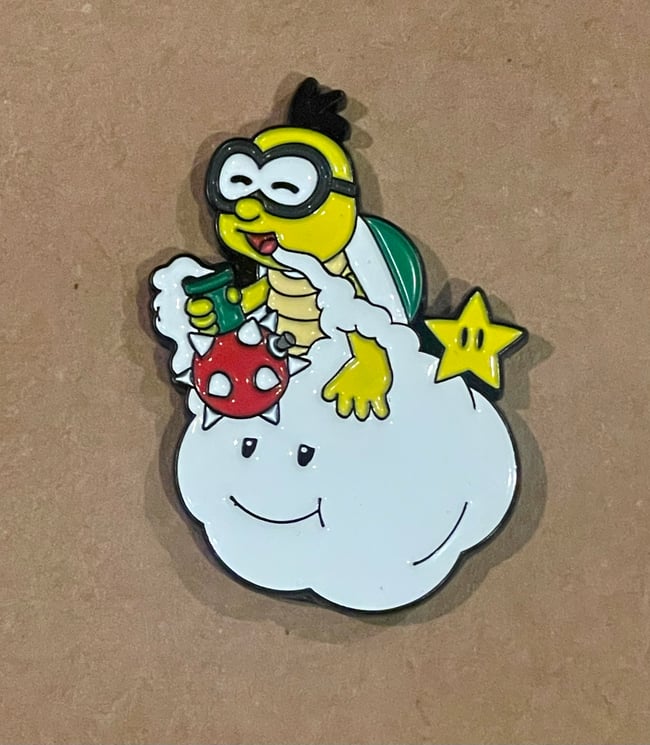 Above The Clouds Pin