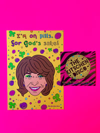 Gail Platt ‘Pills’ Pearlescent Postcard