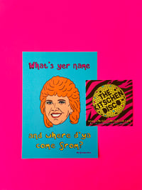 Image 1 of Cilla Black Pearlescent Postcard