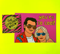 Image 1 of True Romance Portrait Pearlescent Postcard 