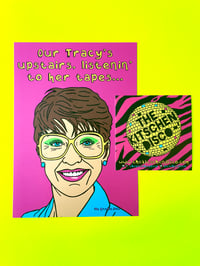 Image 1 of Deirdre Barlow ‘Tracy’s Tapes’ Pearlescent Postcard