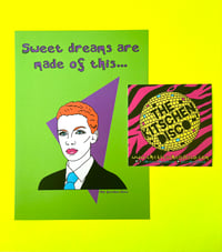 Image 1 of Annie Lennox Pearlescent Postcard