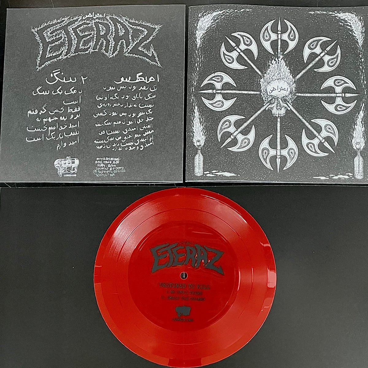 Image of ETERAZ - Destined To Kill 7" flexi [Pre-Order. Out 3.31.23]