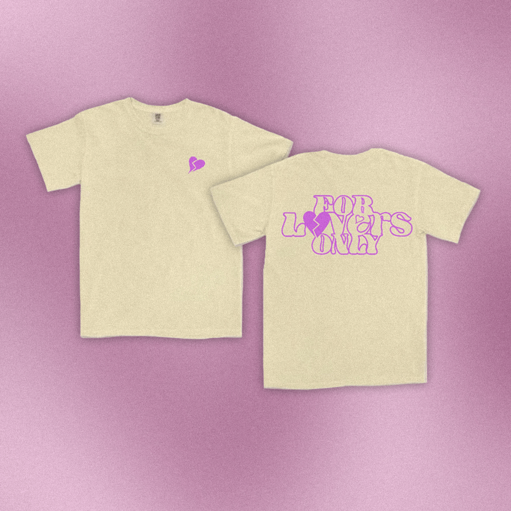 Image of Eggshell For Lovers Only Tee