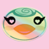 Winter penguin Holographic Sticker Image 2