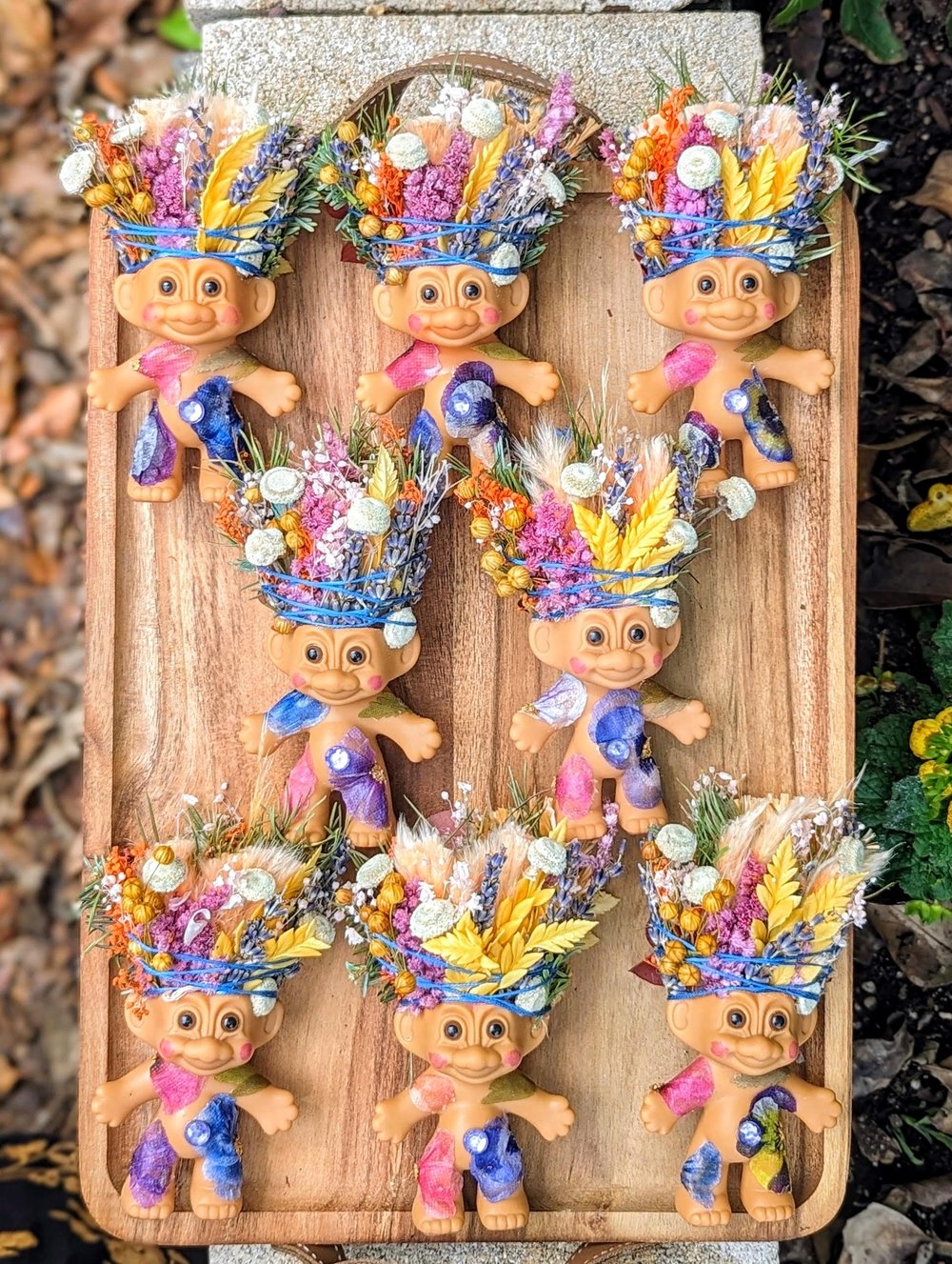 Enchanting Spring Troll Doll 5"