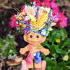 Enchanting Spring Troll Doll 5"