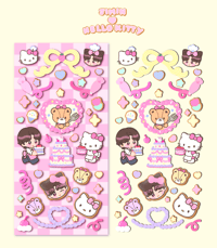  JIMIN ~ Hellokitty sticker sheet