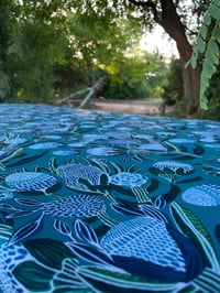 Tablecloth - KK Blue Banksia