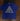 Lanvin triangle logo blue pre owned medium t shirt