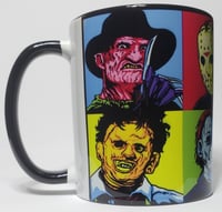 Image 2 of Horror masters custom mug