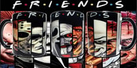 Image 1 of Horror Friends custom coffee mug