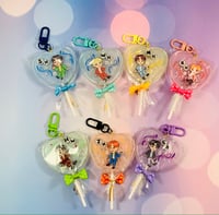 MX Heart Lollipop Keychains-LIMITED QUANTITIES