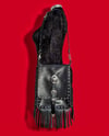 Ace of Spades Concho & Fringed Bag/Backpack