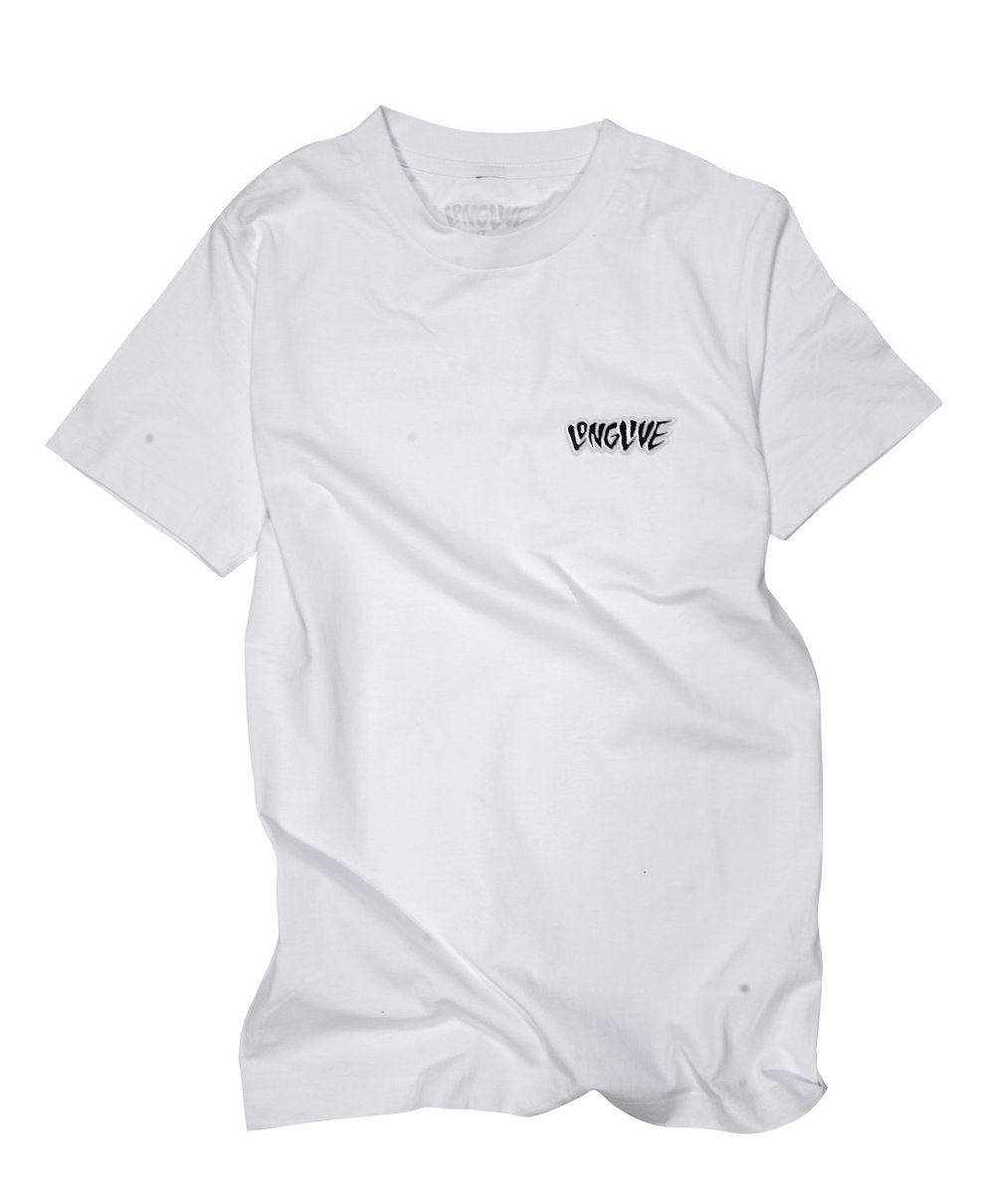 Image of LONG LIVE WHITE PATCH ESSENTAIL TEE