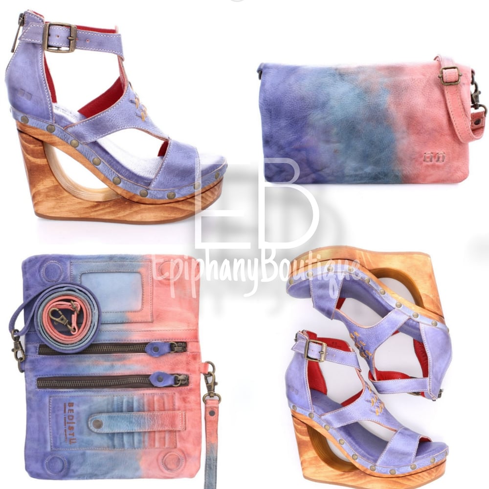 Image of The BedStu MILLENNIAL Wedge & The Cadence Wallet Clutch: **Sold Separately**