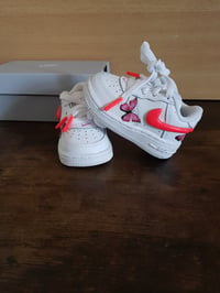 Image 1 of Younger Kids Nike AF1 butterfly