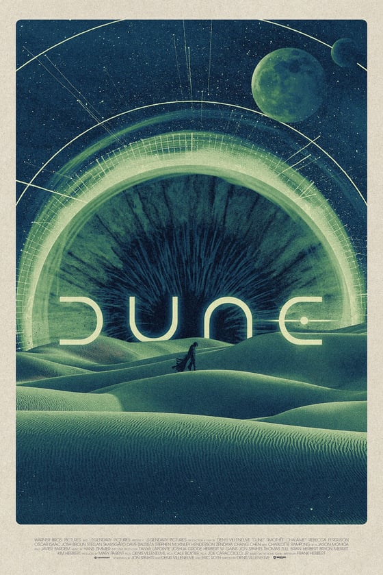 Image of Dune Screen print - Variant