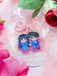 Image 2 of Nostalgic Shojo Manga Acrylic Charms