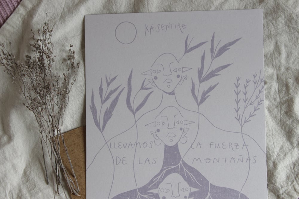 Image of lámina LA FUERZA DE LAS MONTAÑAS