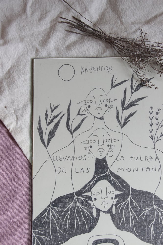 Image of lámina LA FUERZA DE LAS MONTAÑAS