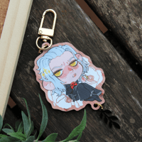 Image 2 of  ffxiv flower keychains - SET E