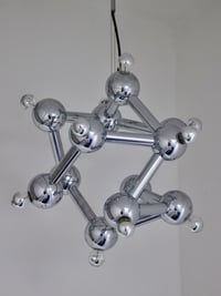 Image 1 of Atomic "Sirius" Chandelier by Kalmar, Austria 1970s