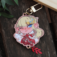 Image 2 of ffxiv flower keychains - SET B